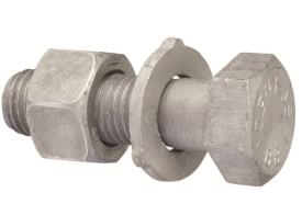 BOLT STRUCTURAL K0 N/W 16X40 GALV 8.8