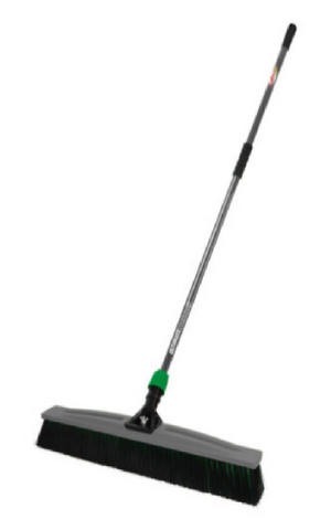 BROOM HARD PROSWEEP SABCO W/ METAL HANDLE 600MM