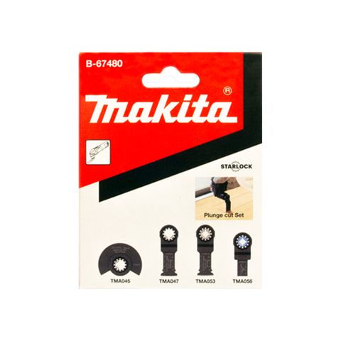 BLADE MULTITOOL PLUNGE CUT MAKITA (4 PIECE)