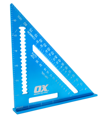 RAFTER SQUARE OX PRO ALUM 180MM OX-P506518