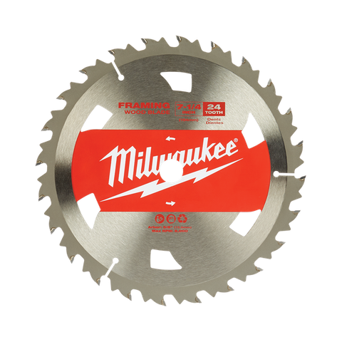 BLADE TIMBER MILWAUKEE 184MMX24T BASIC