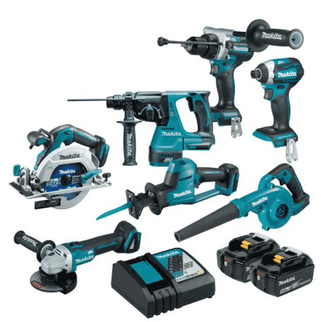 COMBO KIT 18V DLX7034T 7PCE BLACK FRIDAY MAKITA