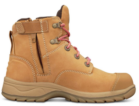 BOOT OLIVER LADIES L/U ZIP 49-432Z WHEAT SIZE 43