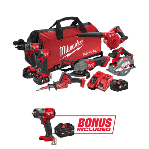 POWER PACK MILWAUKEE M18 M18FPP6A4B503B (6 PIECE)
