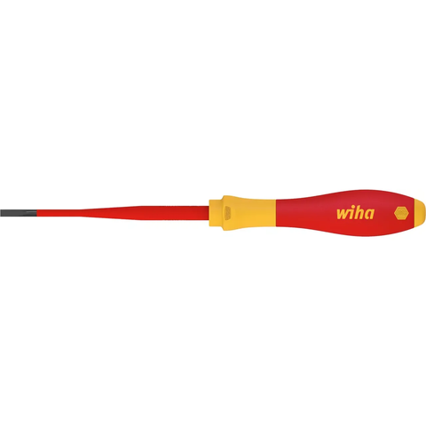 SCREWDRIVER FLAT 3.5X100MM VDE 1000V WIHA