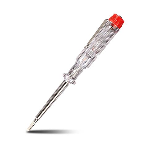 VOLTAGE TESTER FLAT S/D TRANSPARENT 220-250V WIHA