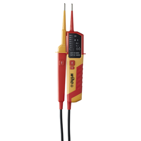 VOLTAGE/CONTINUITY TESTER  12-1000V  CAT IV WIHA