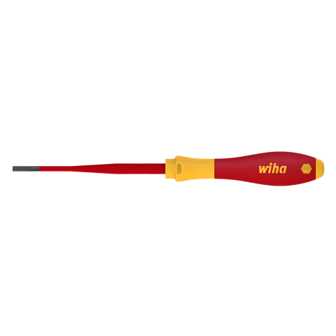 SCREWDRIVER FLAT 4.5X125MM VDE 1000V WIHA