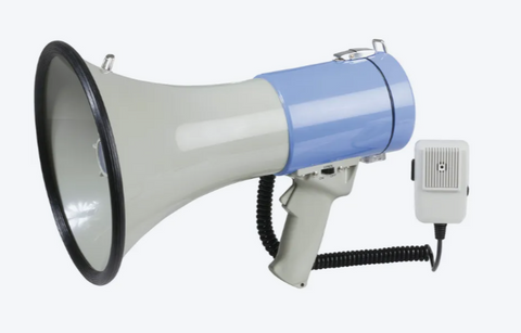 MEGAPHONE WITH SIREN 25W AM4042