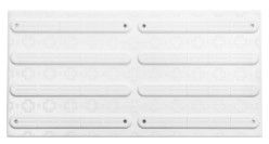 TACTILE DIRECTIONAL 600X300MM WHITE STICK ON ESP
