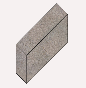 BLOCK SOLID PARTN TRADITIONAL 390X190X90MM NATURAL