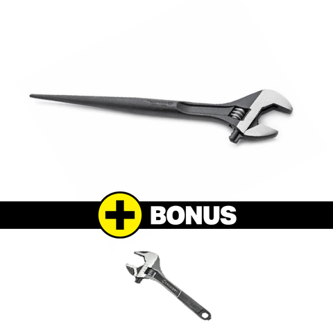 APEX ADJUSTABLE WRENCH PODGER 16&rdquo;