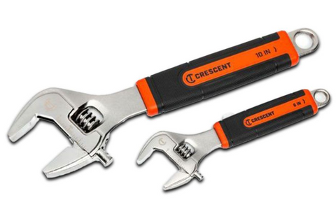 APEX ADJUSTABLE WRENCH QUICK FIT JAW SET OF 2