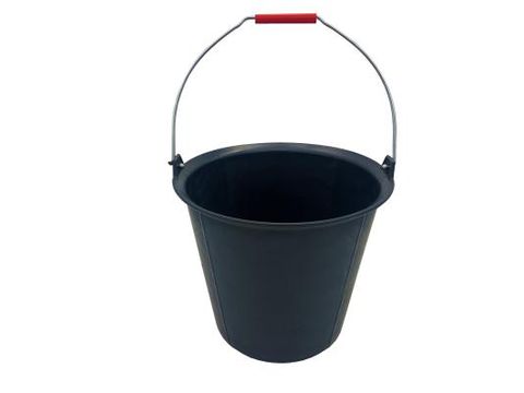 BUCKET MASONRY M/FINISH RUBBER 13L