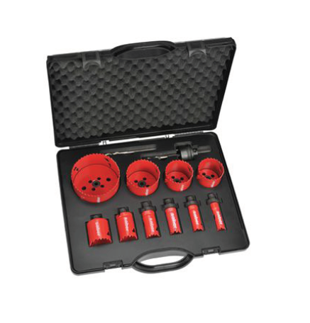 BORDO QUICK CHANGE HOLESAW KIT SABER 12 PIECE
