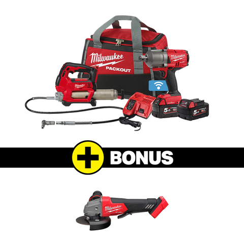 MILWAUKEE M18 FUEL&trade; 2 PIECE POWER PACK 2F2