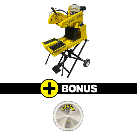 BRICKSAW PETROL NEW BIANCO