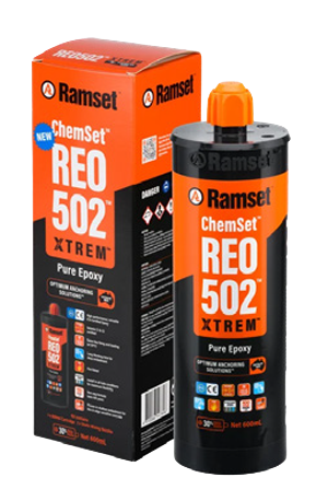 RAMSET ADHESIVE EPOXY CHEMSET REO502 XTREME 600ML