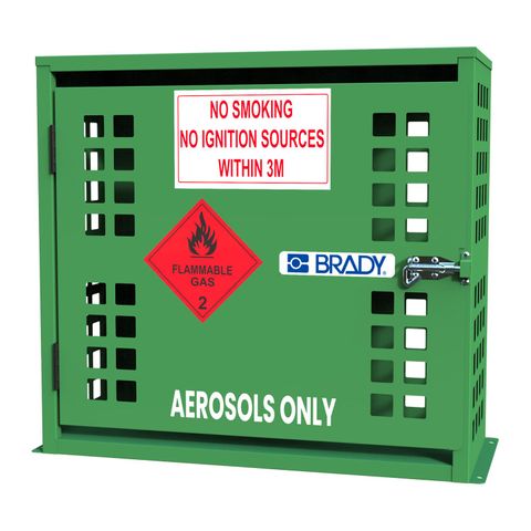 CABINET STORAGE AEROSOL 72 CAN BSC100CPE
