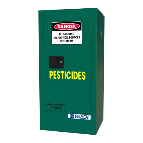 CABINET STORAGE PESTICIDE 60L BAC072