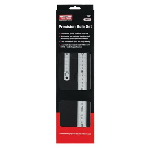 TOLEDO 2 PIECE RULER SET