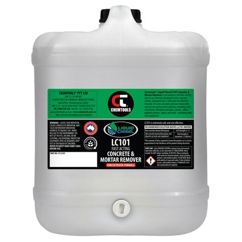 CHEMTOOLS CONCRETE & MORTAR DISSOLVER 20L