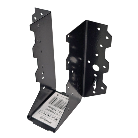 JOIST HANGER 45X140MM BLACKOUT