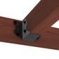 JOIST HANGER 45X140MM BLACKOUT