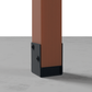POST SUPPORT BOLT DOWN 90MM BLACKOUT