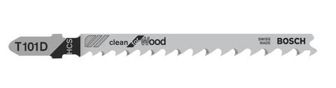 BLADE JIGSAW BOSCH CLEAN WOOD T101AO (PK 5)