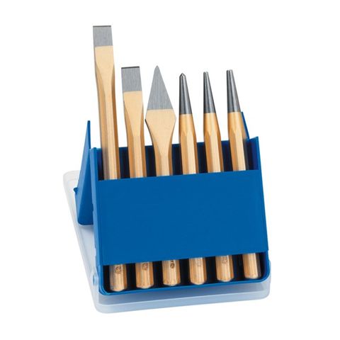 CHISEL+PUNCH 6PCE SET RENNSTEIG 421001