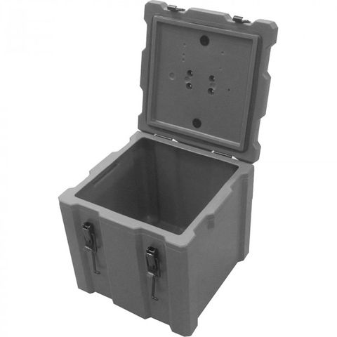 SPACECASE STORAGE BOX PLAS GREY 350X340X340MM