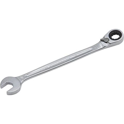 SPANNER SIDCHROME RATCHET GEARED 467 10MM