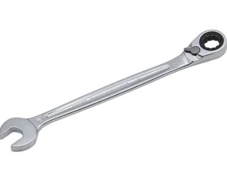 SPANNER SIDCHROME RATCHET GEARED 467 15MM