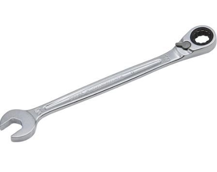 SPANNER SIDCHROME RATCHET GEARED 467 16MM