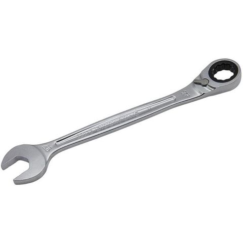 SPANNER SIDCHROME RATCHET GEARED 467 17MM