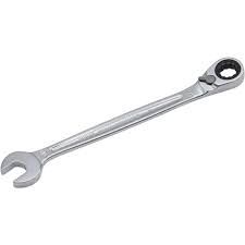 SPANNER SIDCHROME RATCHET GEARED 467 9MM