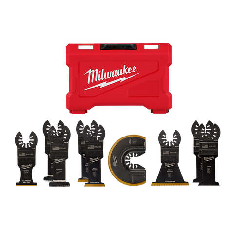 BLADE SET MILW MULTI TOOL OPEN LOK VARIETY 9PK