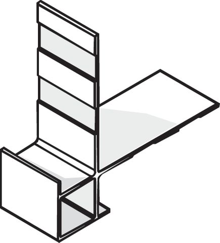 JAMES HARDIE SCYON STRIA EXT BOX CORNER 14X3000MM