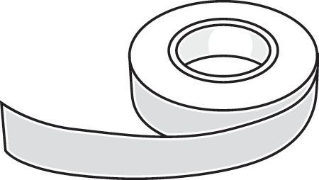 TAPE JAMES HARDIE FOAM BACK SEAL JH50MMX25M (ROLL)