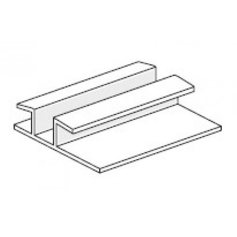 MOULD PVC JOINT WHITE EAVE SOFFIT EXPRESS 4.5X3000