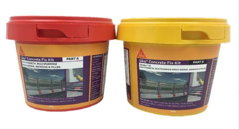 REPAIR EPOXY CONCRETE FIX SIKA KIT 1KG