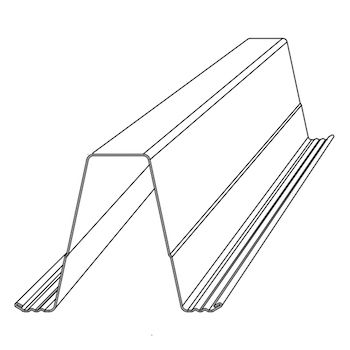 TOP HAT 75MM HIGH 0.75BMT THICK 7500MM LONG