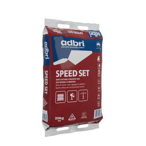 CONCRETE SPEED SET ABC 20KG (BAG)