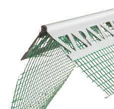 ACRYLOC TRIM CORNER PVC W/ MESH 2.5MM 90DEG X3M
