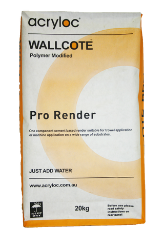 RENDER ACRYLOC WALLCOTE PRO 20KG