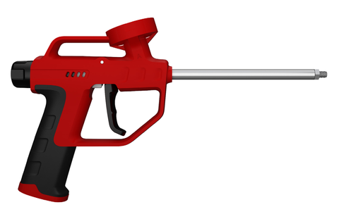 GUN EXPANDING FOAM SOUDAL PROFESSIONAL RED