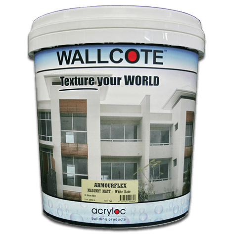 ACRYLOC ARMOURFLEX MASONRY MATT WHITE BASE 15L