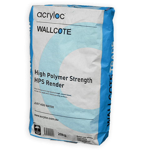 RENDER ACRYLOC WALLCOTE HPS 20KG