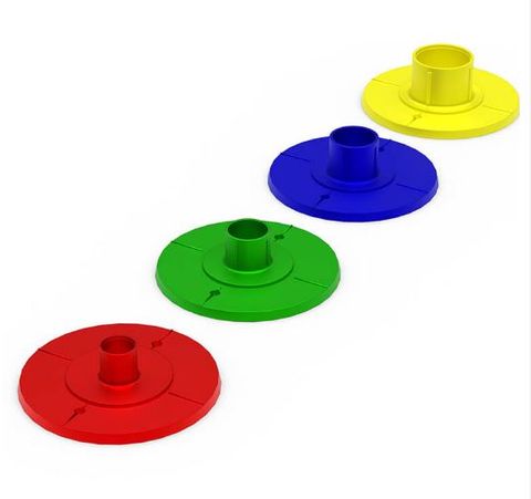 PUSH ON PLATE 12MM (BAG 200)